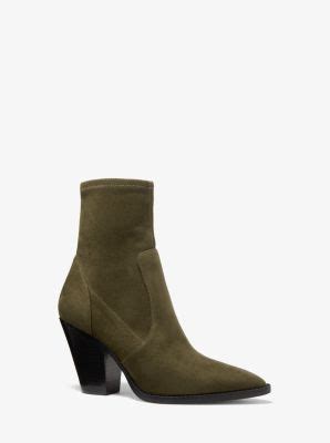 Dover Faux Suede Ankle Boot 